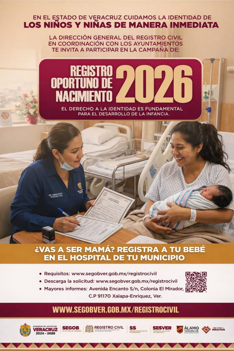 Registro Oportuno de Nacimiento 2026