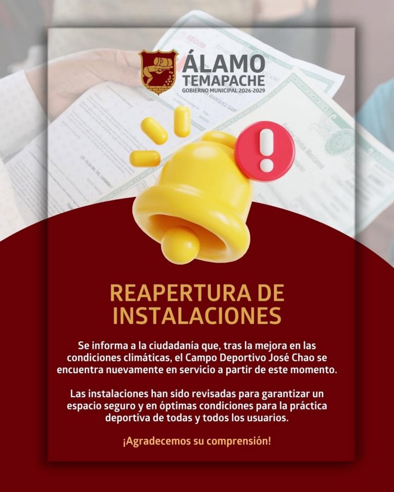 Reapertura de Campo Deportivo